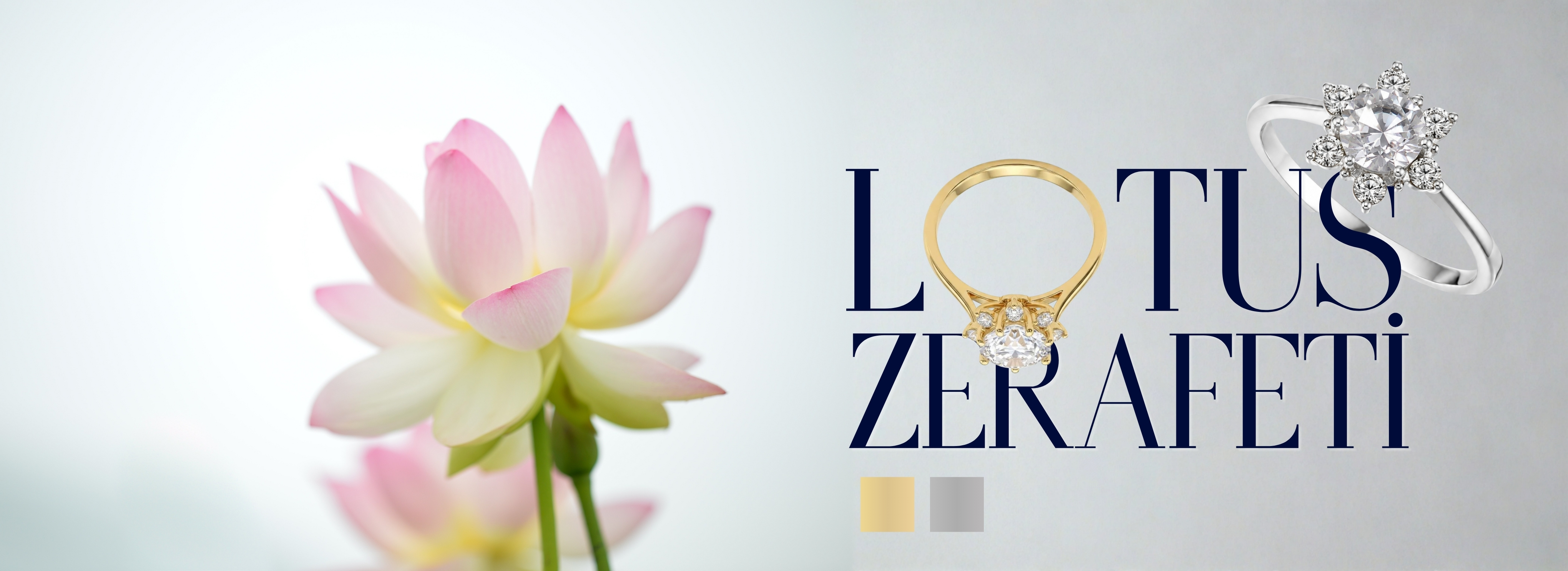 Lotus Zerafeti pırlanta yüzük koleksiyonu